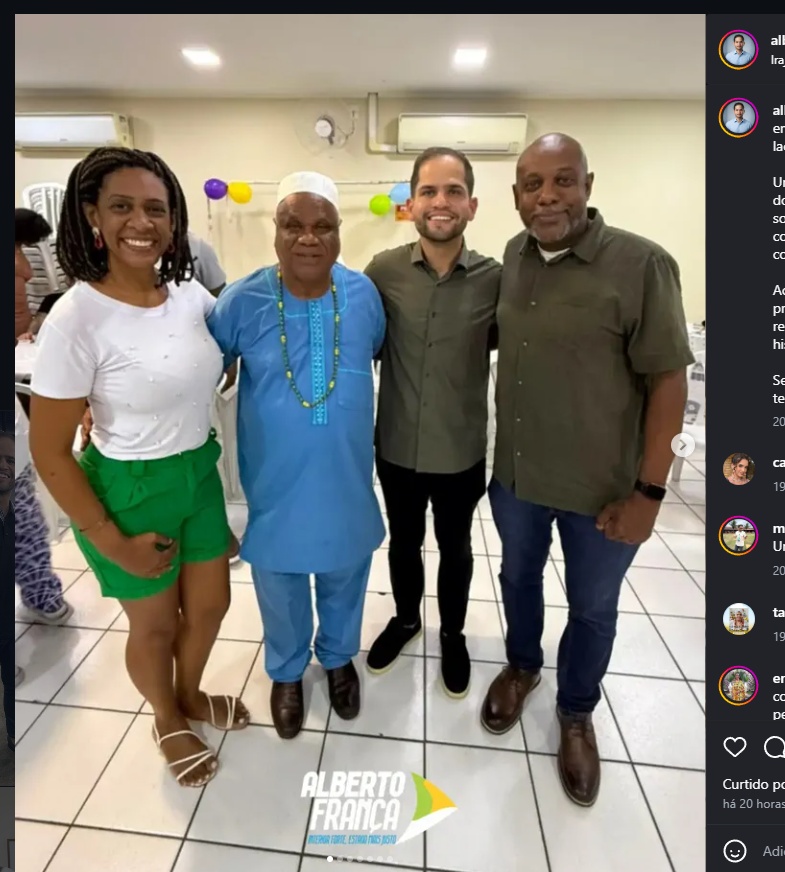 Publicação 8 de Alberto França no Instagram