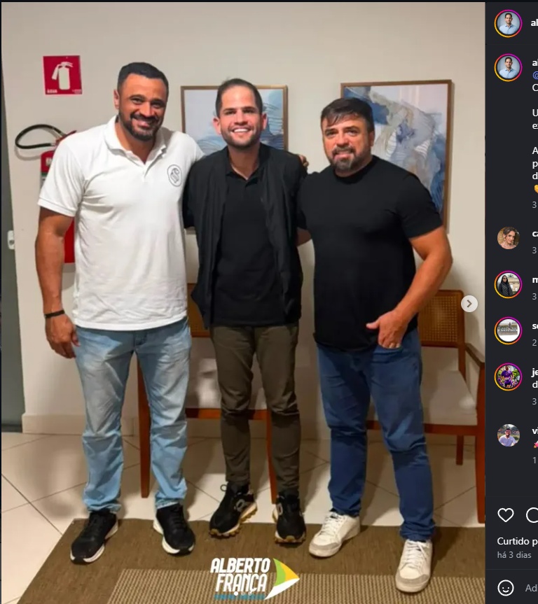 Publicação 6 de Alberto França no Instagram